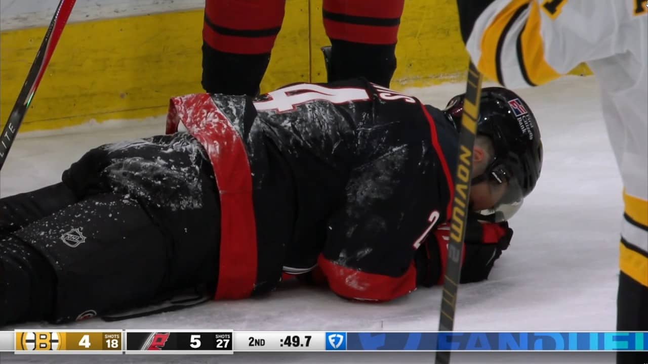 Seth Jarvis Injured After Hit By Nikita Zadorov