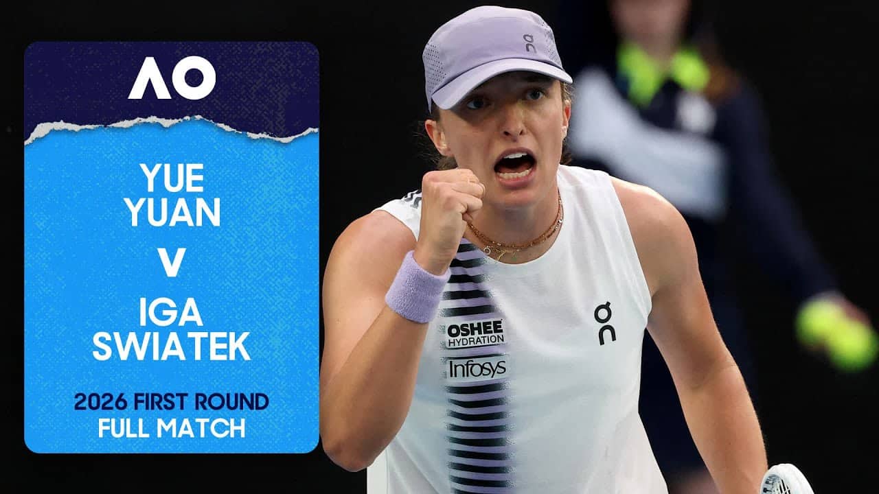 Yue Yuan v Iga Swiatek Full Match | Australian Open 2026 First Round