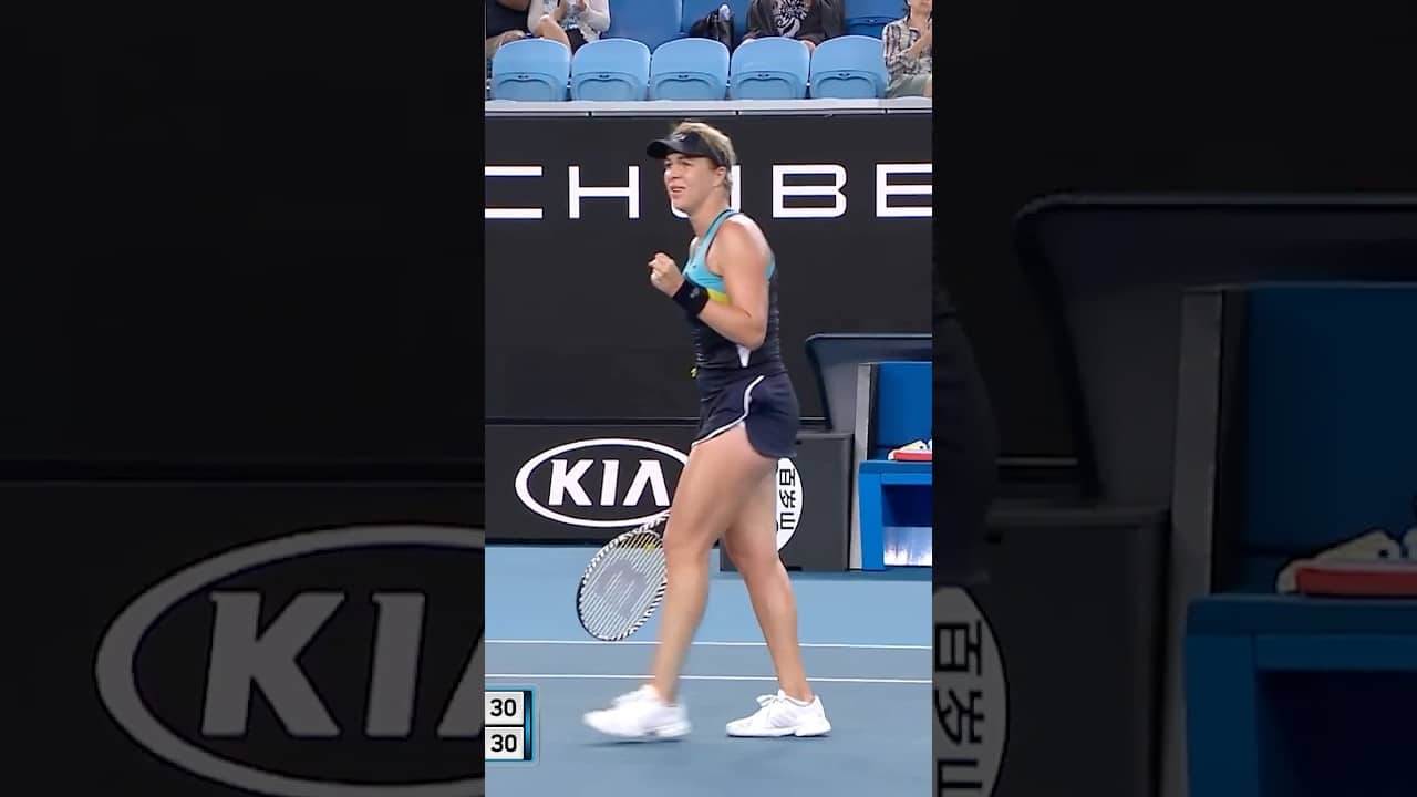 BRICK wall at the net! 🧱