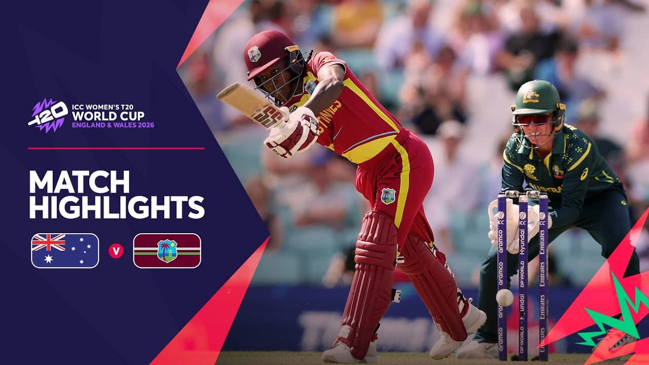 Australia v West Indies | Match Highlights – Semi Final 1 | Women's #T20WorldCup 2026