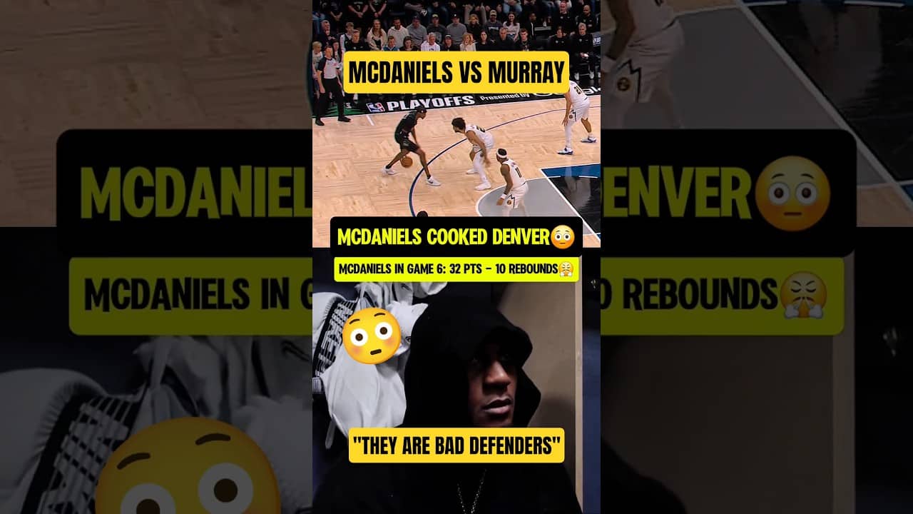 McDaniels went at the "BAD DEFENDERS"😤
