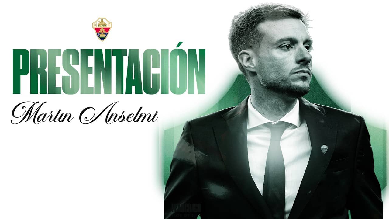 🔴 EN DIRECTO: Presentación oficial de MARTÍN ANSELMI como entrenador del ELCHE CF 🤍💚