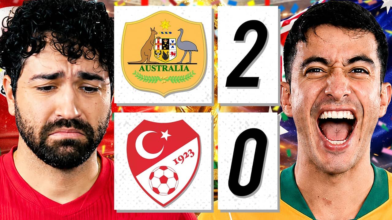 "I WAS WRONG ABOUT AUSTRALIA!" AUSTRALIA SMACKS TURKEY 2-0 (REACTION)