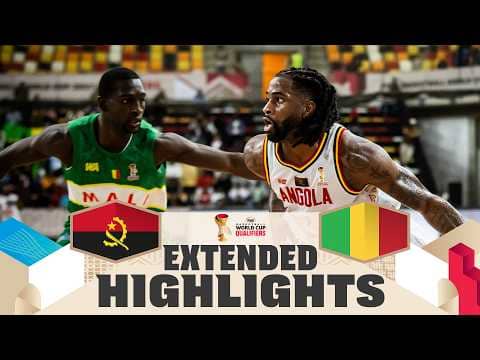 Angola 🇦🇴 v Mali 🇲🇱 | Extended Highlights | FIBA Basketball World Cup 2027 Africas Qualifiers