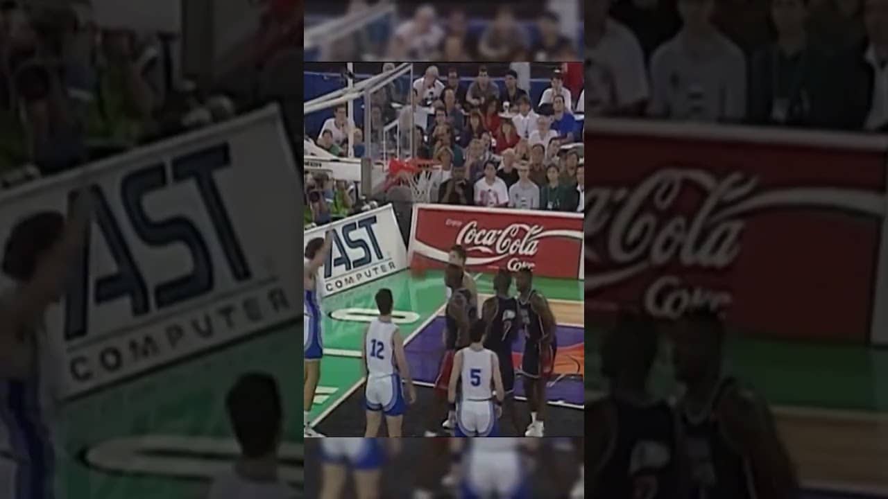 Shaquille O'Neal at 22 was pure dominance 💪😮‍💨  #FIBAWC
