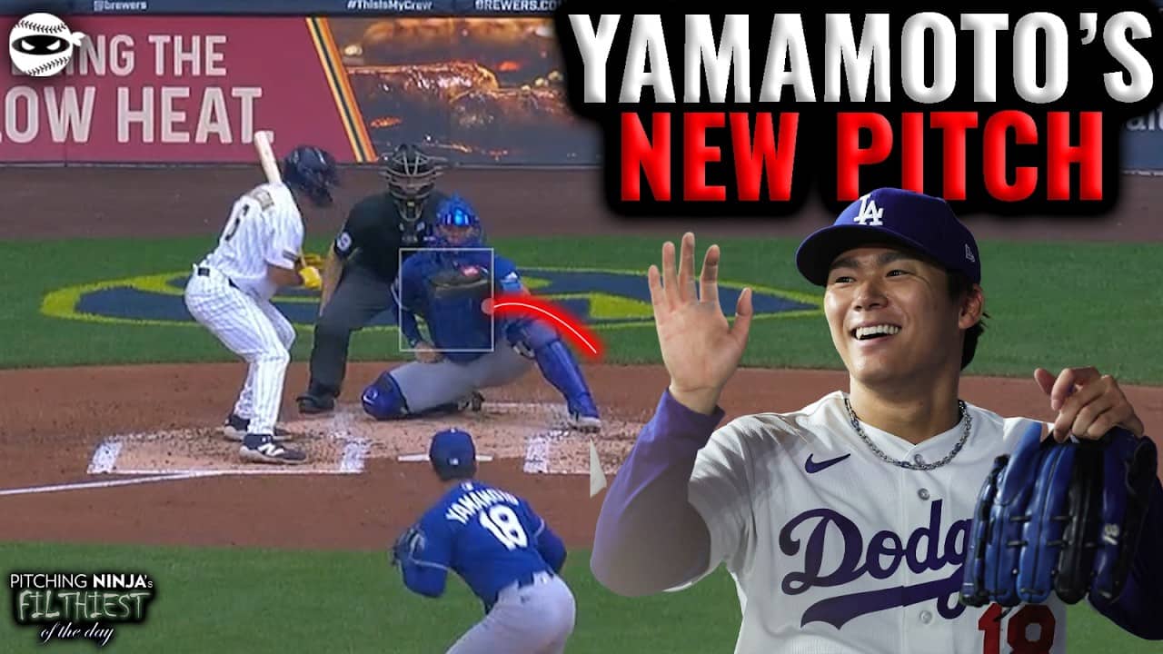 Yoshinobu Yamamoto channels Corbin Burnes