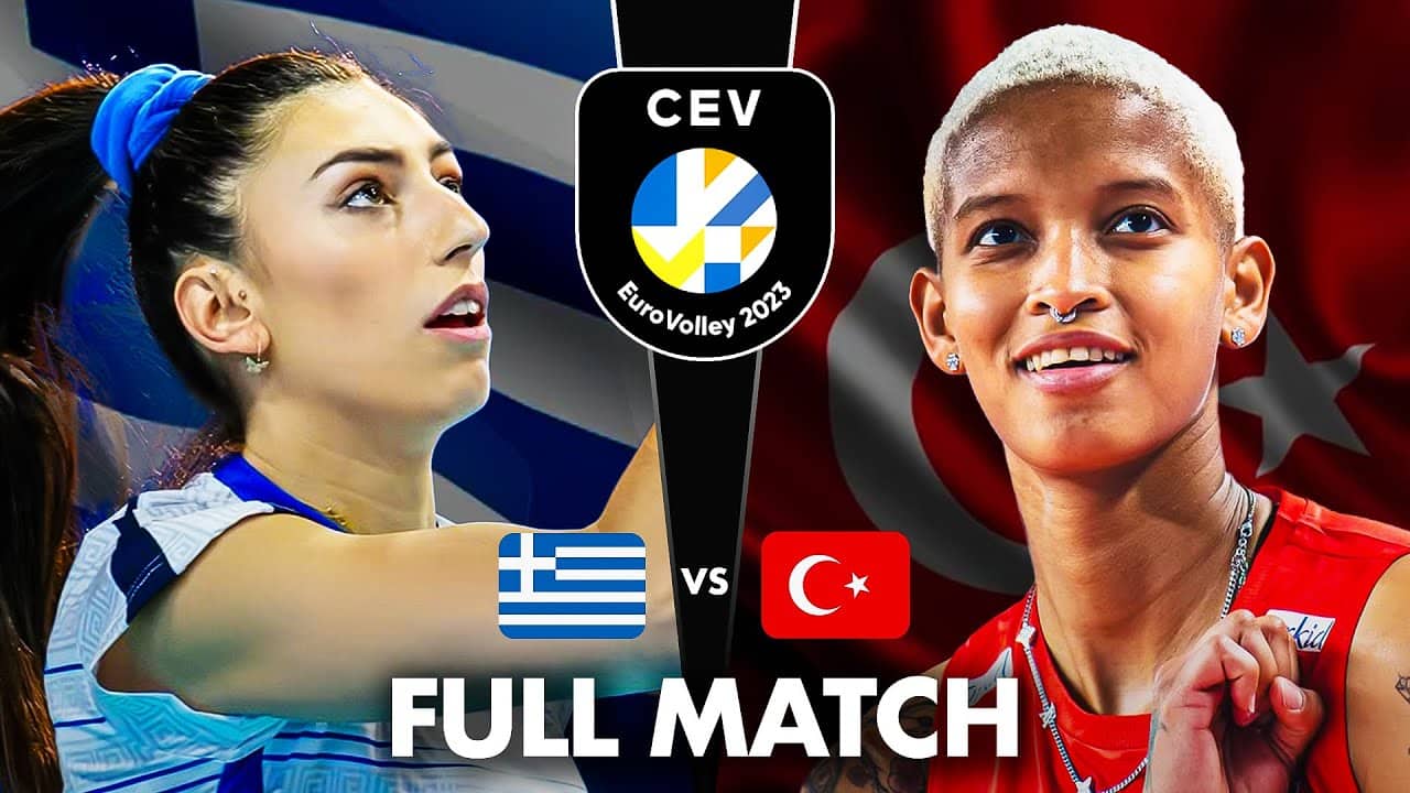 Turkiye 🇹🇷 vs Greece 🇬🇷 | Full Match | CEV EuroVolley 2023