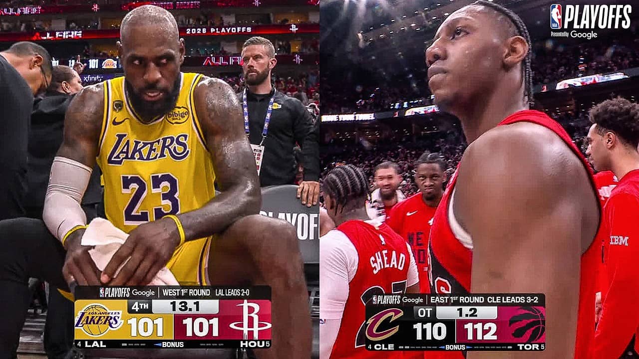 The WILDEST ENDINGS from Round 1 🤯🔥 | NBA Playoffs presented by Google