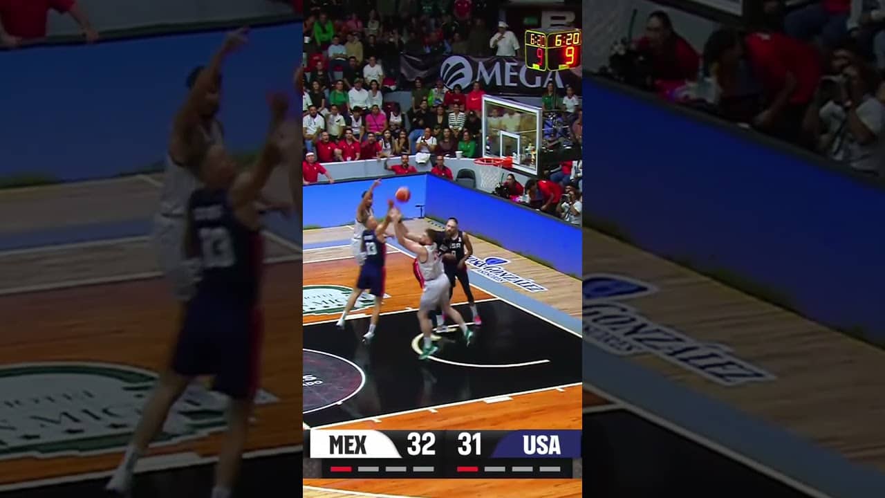 19 PTS, 7 REB y 7 AST para Mike James en una ajustada victoria ante México #FIBAWC #StepItUp