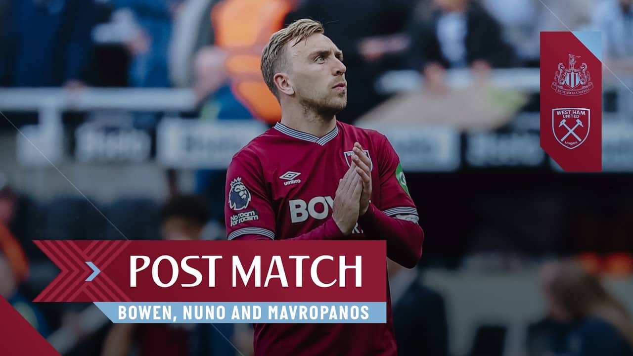 "It Hurts Deeply" | Bowen, Nuno & Mavropanos | Post Match Reactions | Newcastle 3-1 West Ham