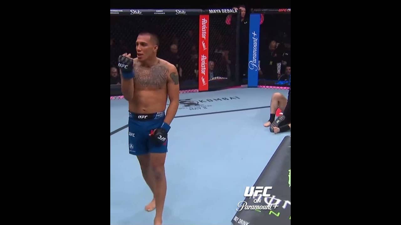 Elbows Get The Job Done! #ufcwinnipeg