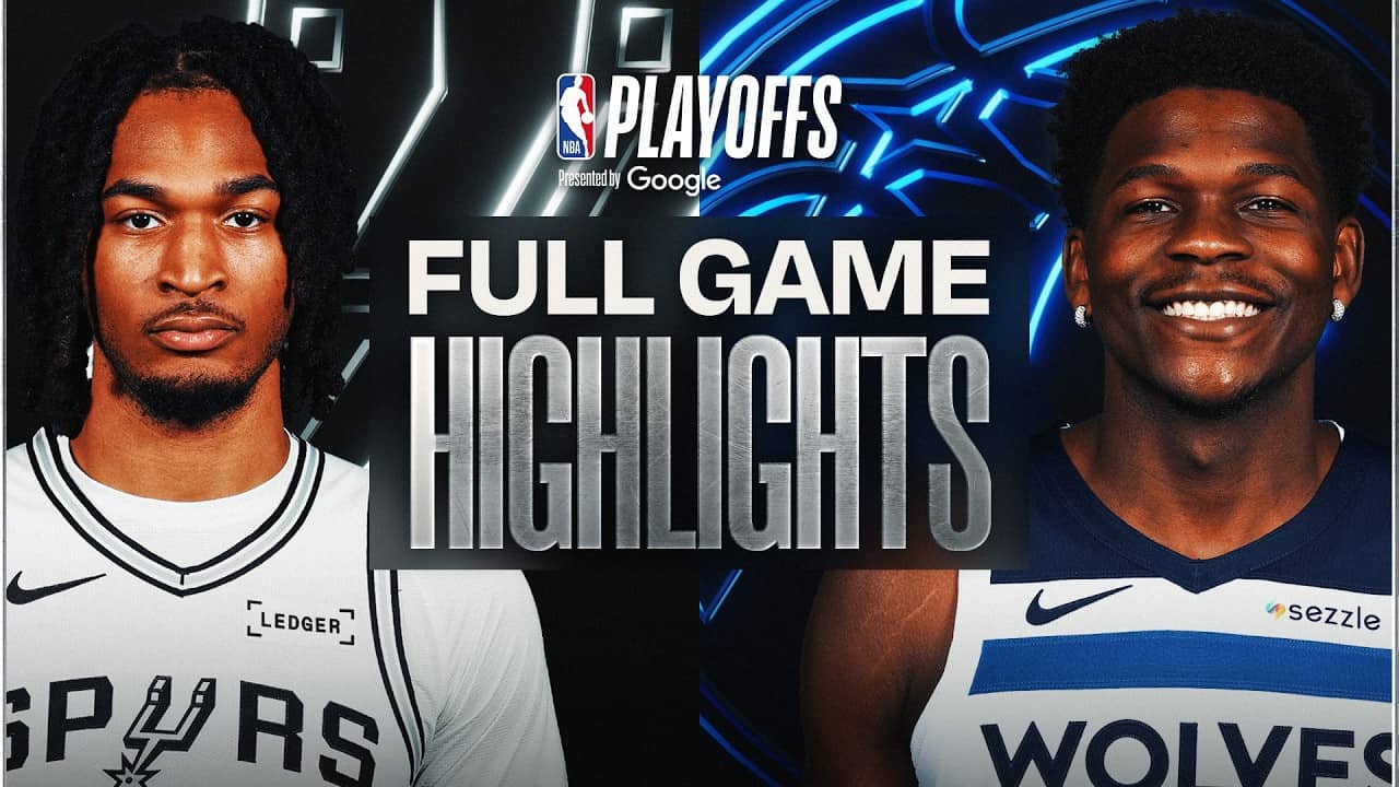 #2 SPURS at #6 TIMBERWOLVES | FULL GAME 2 HIGHLIGHTS | May 10, 2026