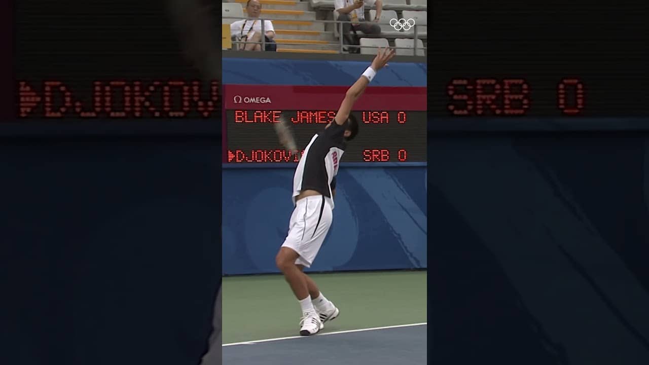 When Novak Djokovic became an Olympic champion! 💪 #Olympics