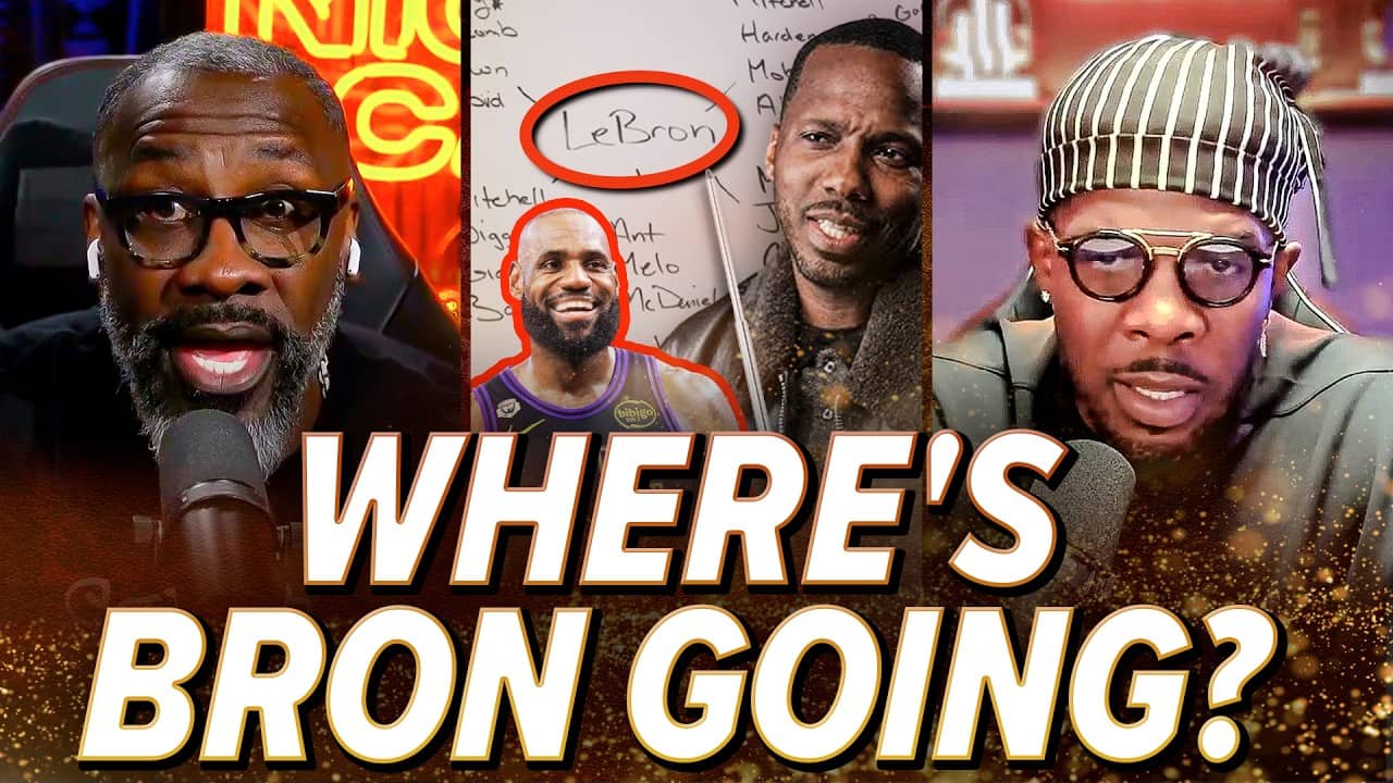Unc & Iso Joe REACT to Rich Paul's LeBron WHITEBOARD! Where's He Going? | Nightcap