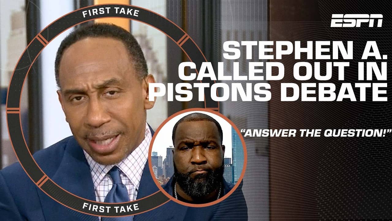Cavs-Pistons debate 🏀 Perk is tired of Stephen A. straddling the fence 😅 | First Take