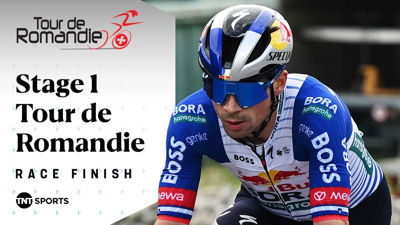 SIMPLY AMAZING! 🤩 | Men's 2026 Tour de Romandie Stage 1 Final KM's | TNT Sports Cycling