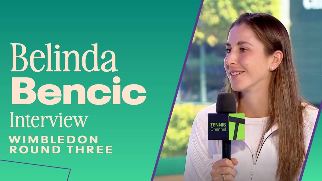Belinda Bencic on Playing Through Survival Mode in Epic Tiebreak | 2026 Wimbledon