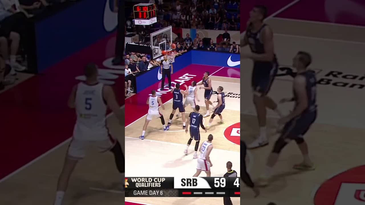 El HISTÓRICO TRIPLE-DOBLE de NIKOLA JOKIC ante Bosnia y Herzegovina #FIBAWC #StepItUp