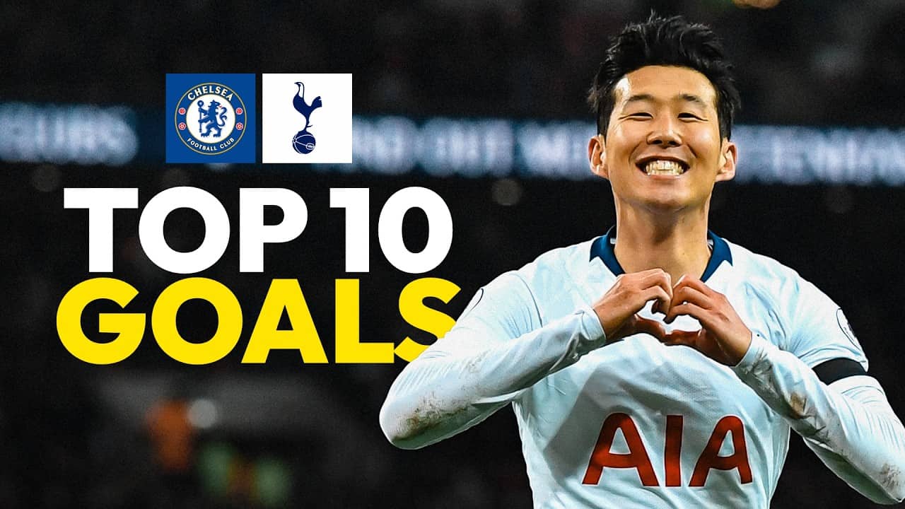 Top 10 best ever Spurs goals against Chelsea in the Premier League!