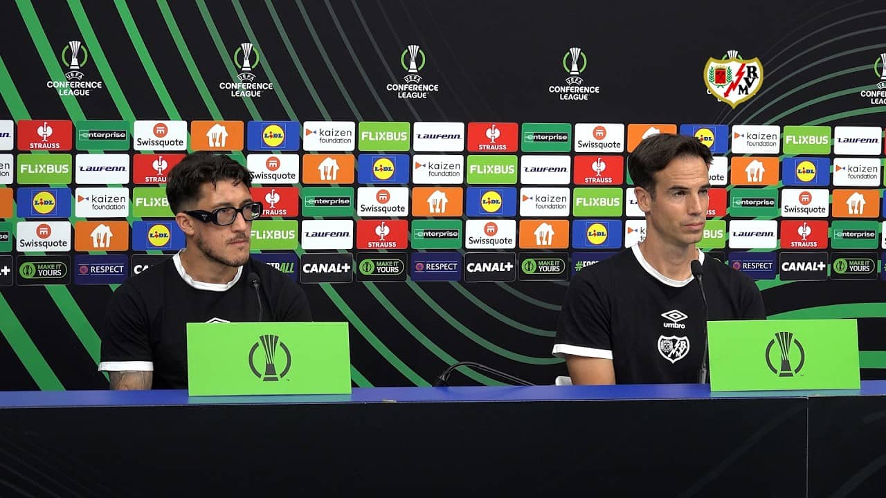 Rueda de prensa de Íñigo Pérez y Pacha Espino en la previa de Estrasburgo