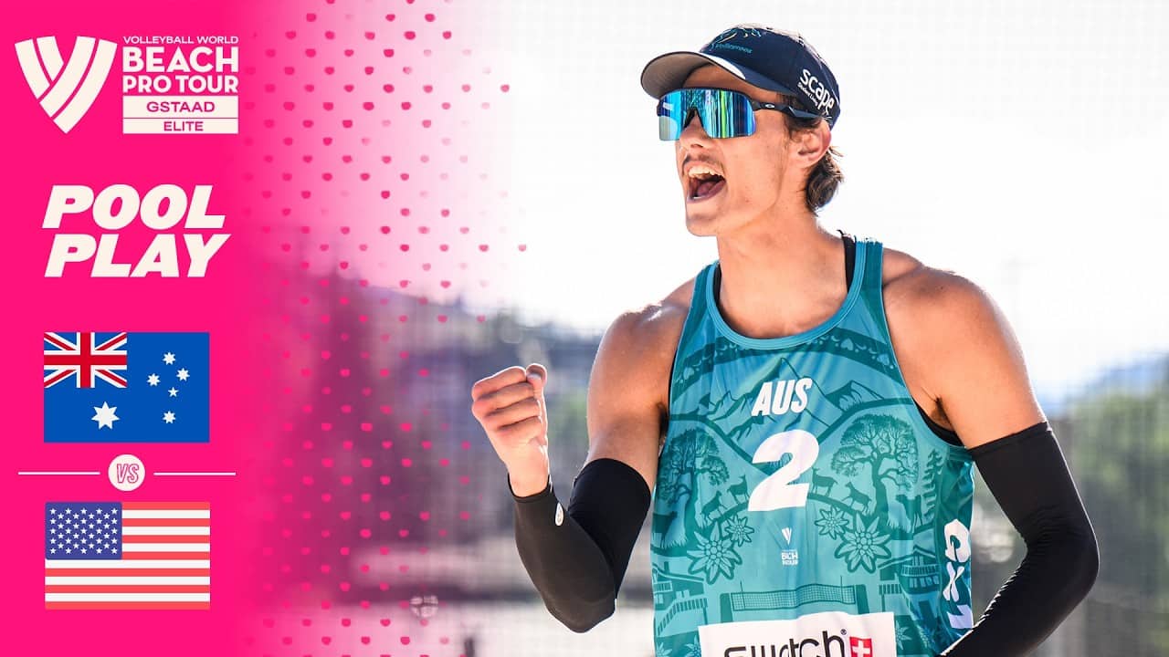 Potts/Pearse vs. Crabb Tr./Budinger - Pool Play Highlights | Gstaad 2026 #BeachProTour
