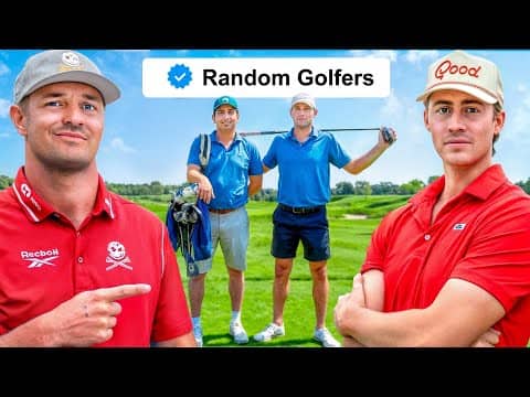 These Random Golfers Challenged Bryson and I…