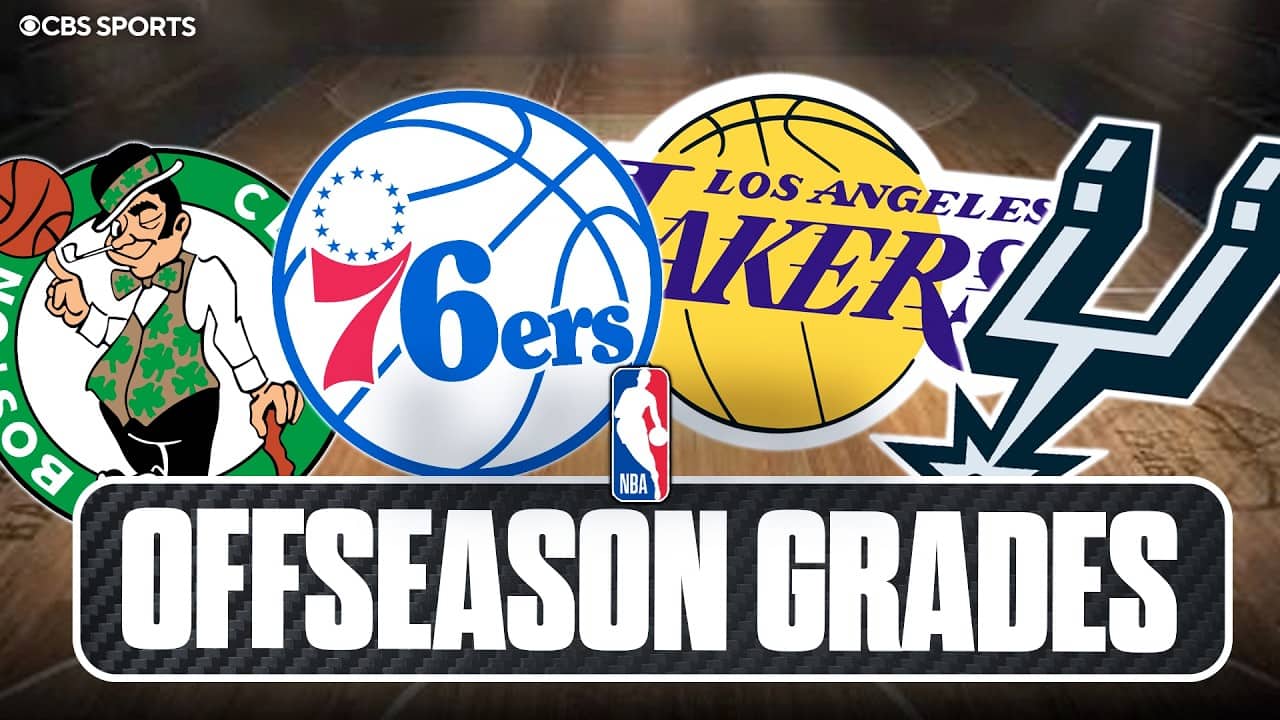 Experts give offseason grades to 8 NBA teams 👀 | Celtics, 76ers, Lakers, Spurs & MORE