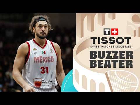 Joseph Avila 🇲🇽 | 🚨 TISSOT Buzzer Beater | FIBA Basketball World Cup 2027 Americas Qualifiers