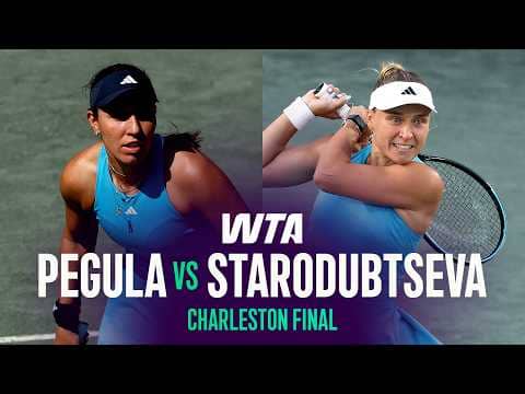 Jessica Pegula vs. Yuliia Starodubtseva | 2026 Charleston Final | WTA Match Highlights