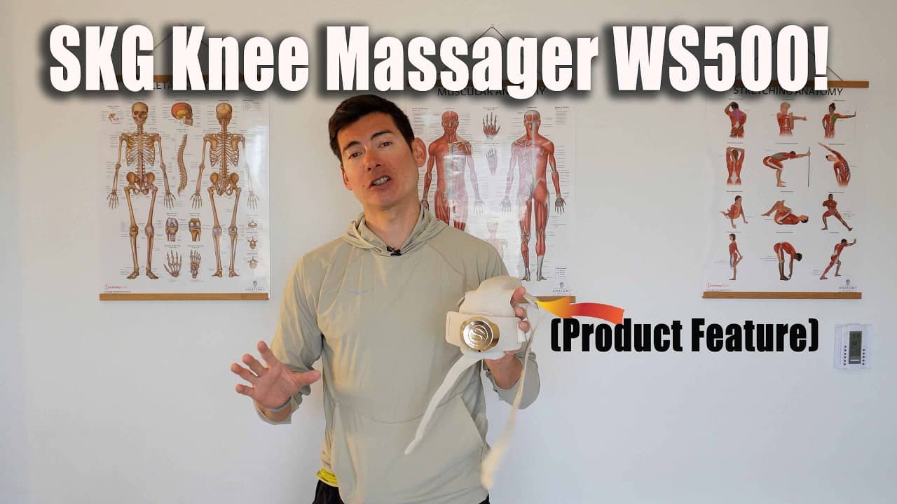 About my Knee Pain... Recovery with the SKG Knee Massager WS500!