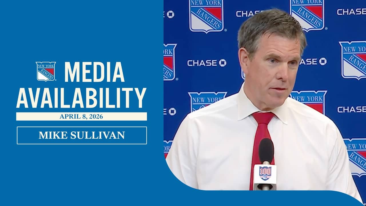 NYR vs BUF: Mike Sullivan Postgame Media Availability | April 8, 2026