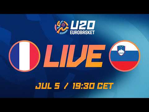 LIVE - France v Slovenia | FIBA U20 Women's EuroBasket 2026 | Group Phase