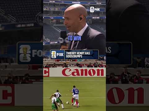 Nothing but excitement from French icon Thierry Henry ahead of the FIFA World Cup