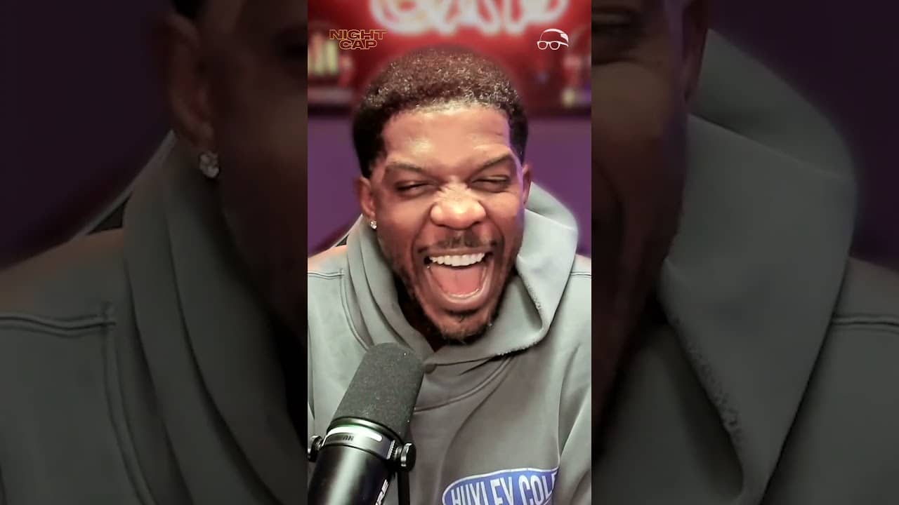 When Ocho goes to Iso’s crib&takes his signed Jordan card we hope the dog watches his back #nightcap