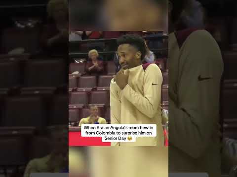 A day Braian Angola will never forget ❤️ (via @fsuhoops/X)
