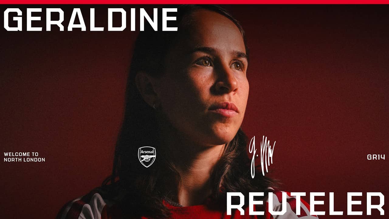 Welcome to The Arsenal, Géraldine Reuteler ❤️