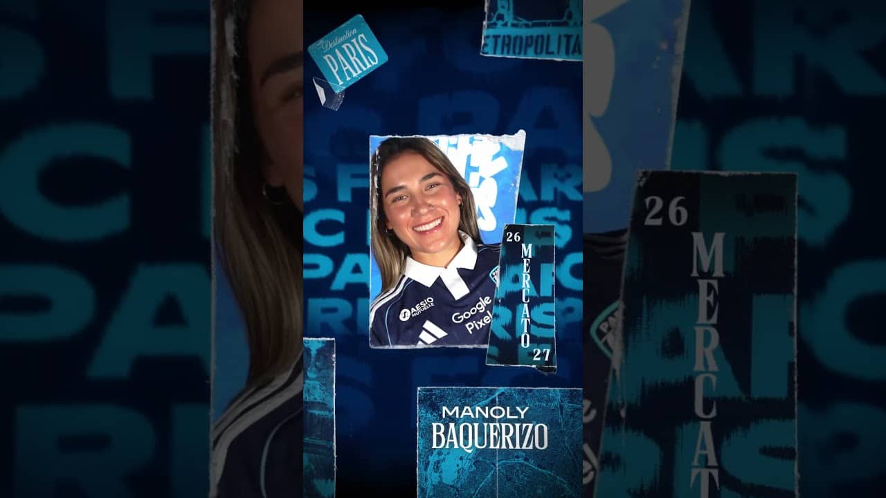 Manoly Baquerizo est Parisienne ! Bienvenue chez toi, à Paris 🆕✍️💙