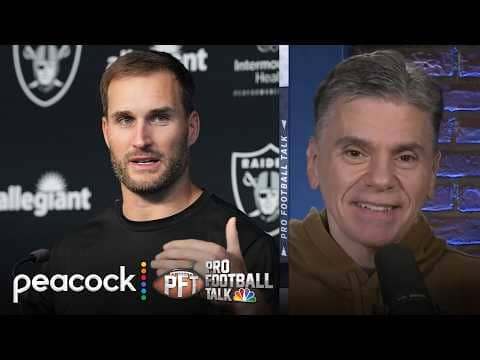 Raiders QB Kirk Cousins on role: ‘The best player needs to play’ | Pro Football Talk | NFL on NBC