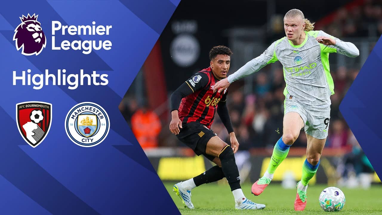 HIGHLIGHTS | Bournemouth vs Manchester City | Premier League | Matchweek 37 | Sky Sport NZ