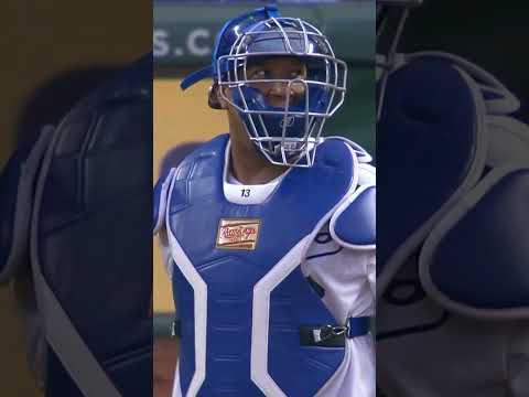 Salvy Keeps Challenging 😂 #kcroyals #salvadorperez #abschallenge #funny