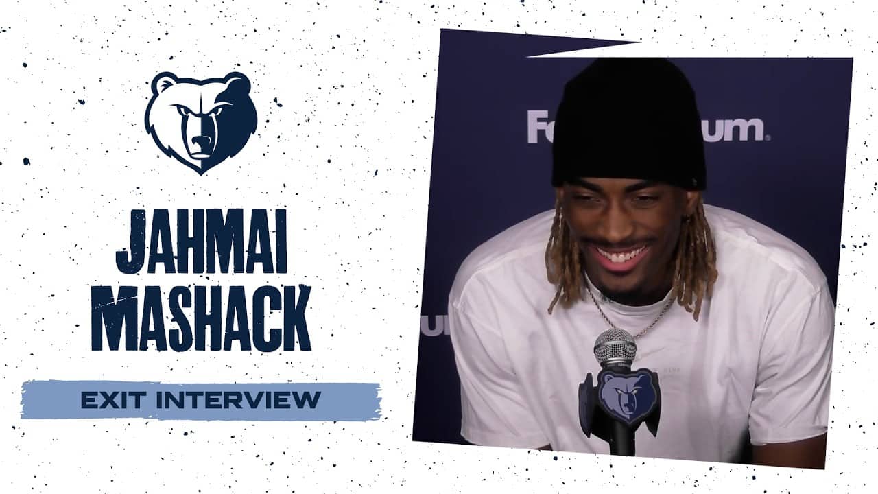 Jahmai Mashack | 2025-26 Grizzlies Exit Interviews