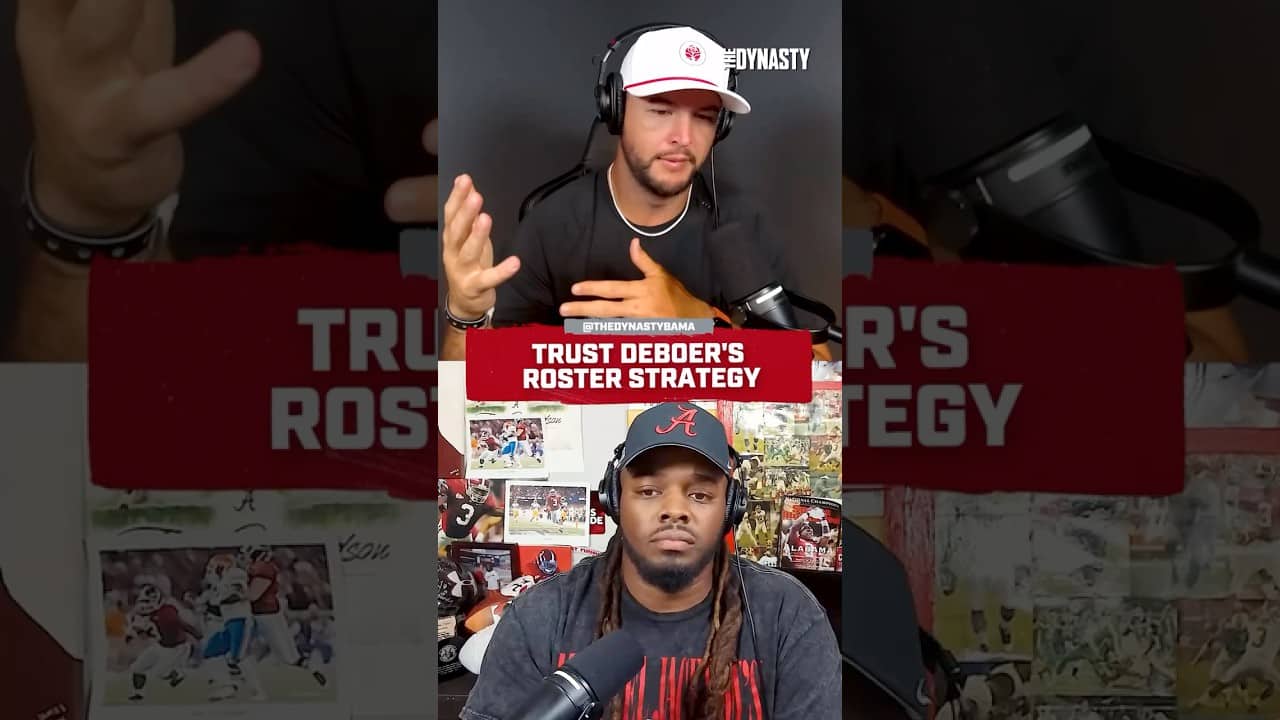 Trust DeBoer's Roster Strategy