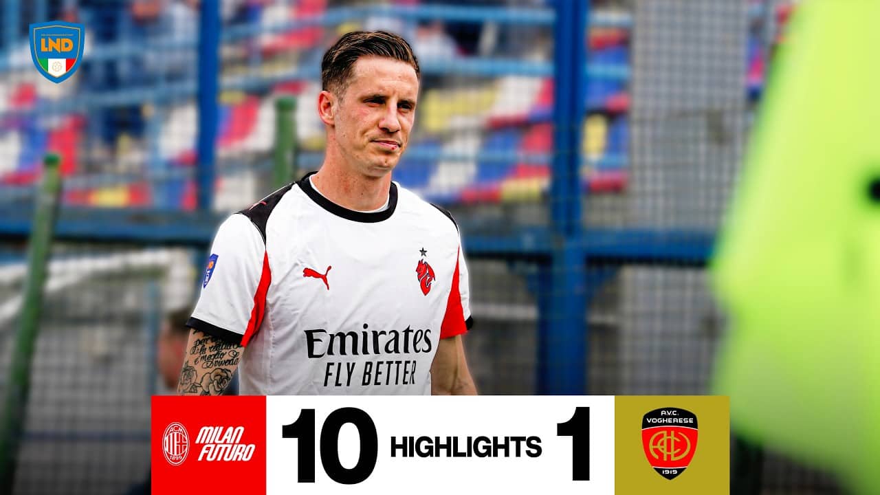 Milan Futuro-Vogherese 10-1 | Prima tripletta in rossonero per Magrassi | Highlights Serie D