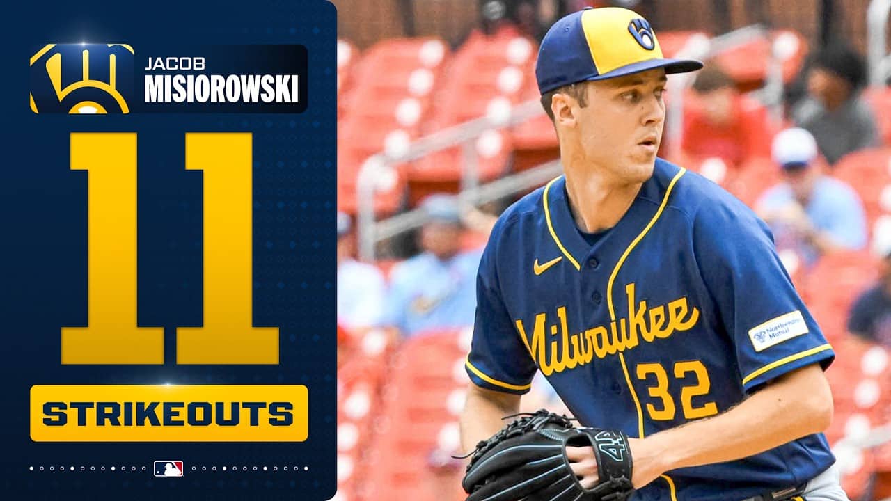 Jacob Misiorowski’s 8th game this season with 10+ STRIKEOUTS! 🔥 | MLB Highlights