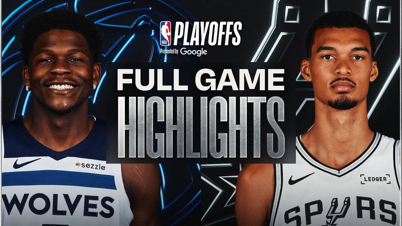 #6 TIMBERWOLVES at #2 SPURS | FULL GAME 2 HIGHLIGHTS | May 6, 2026