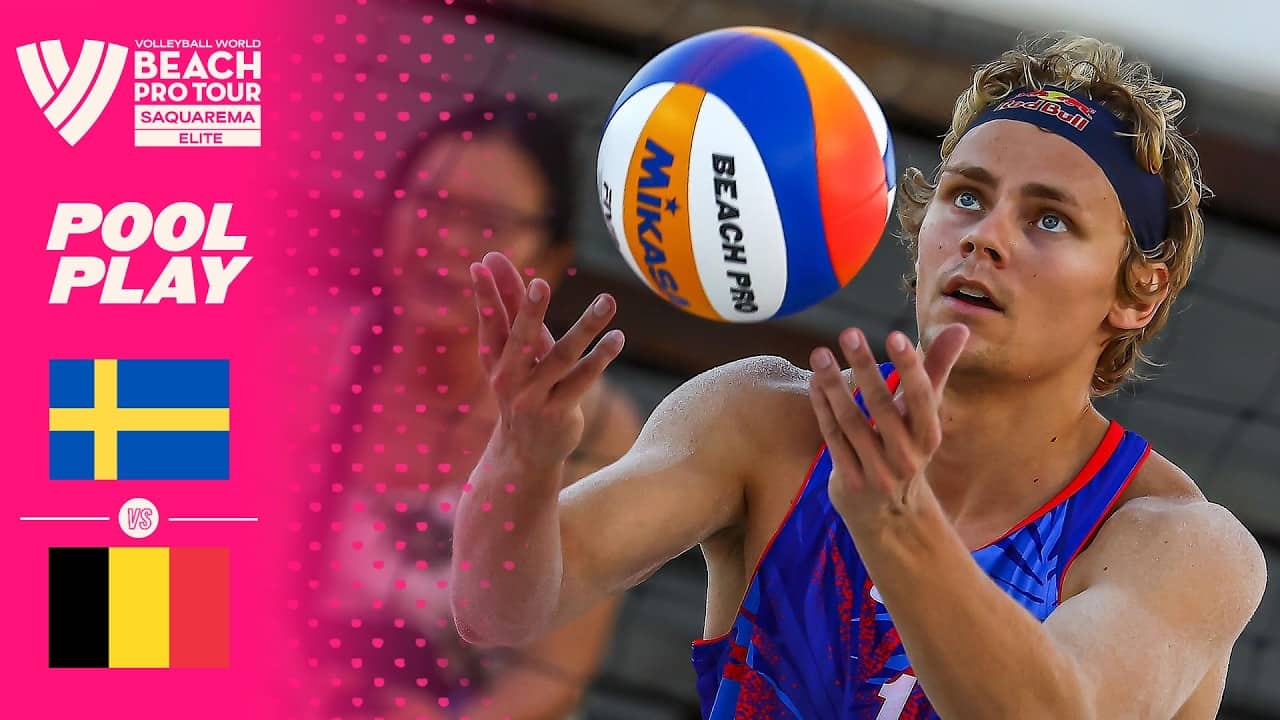 Åhman/Hellvig vs. Vercauteren/Van Langendonck - Pool Play Highlights | Saquarema 2026 #BeachProTour