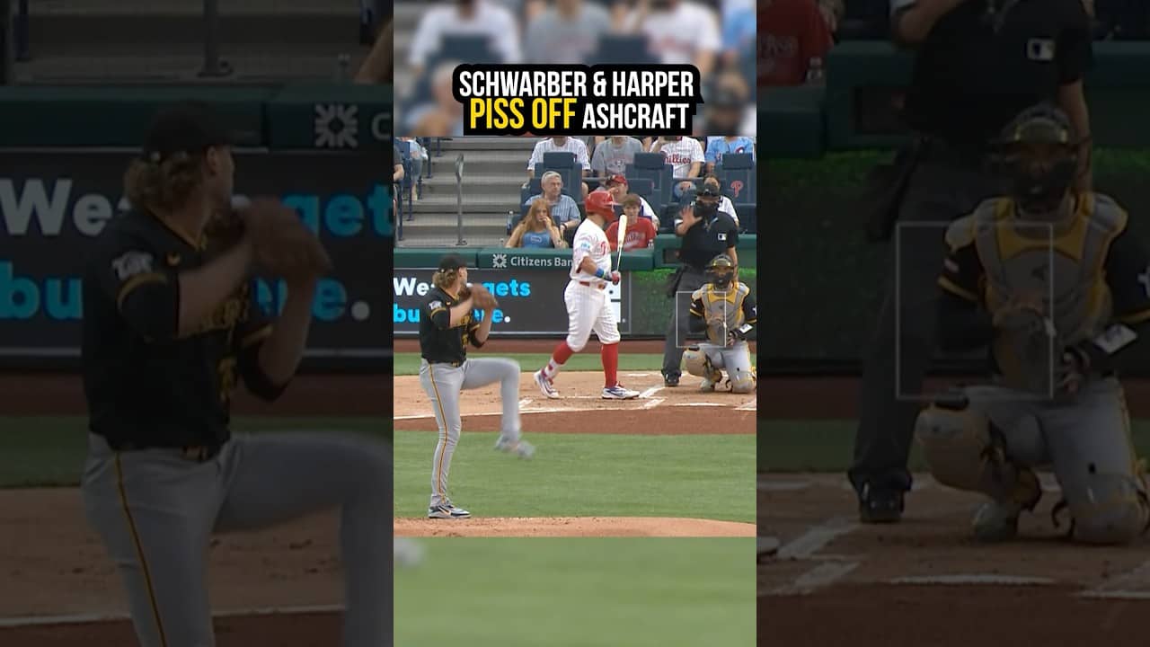 The Phillies pissing Braxton Ashcraft off by slowing him down.