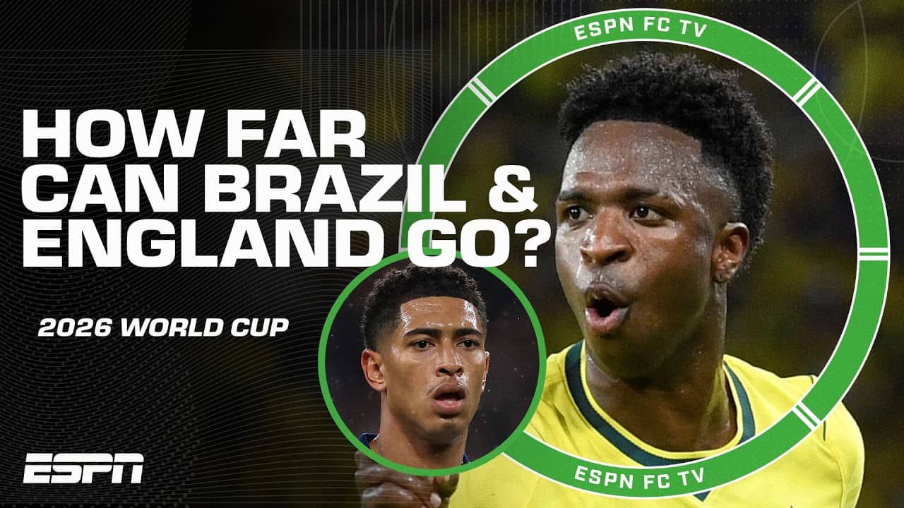 Expectations for Brazil and England in the World Cup 👀 | ESPN FC