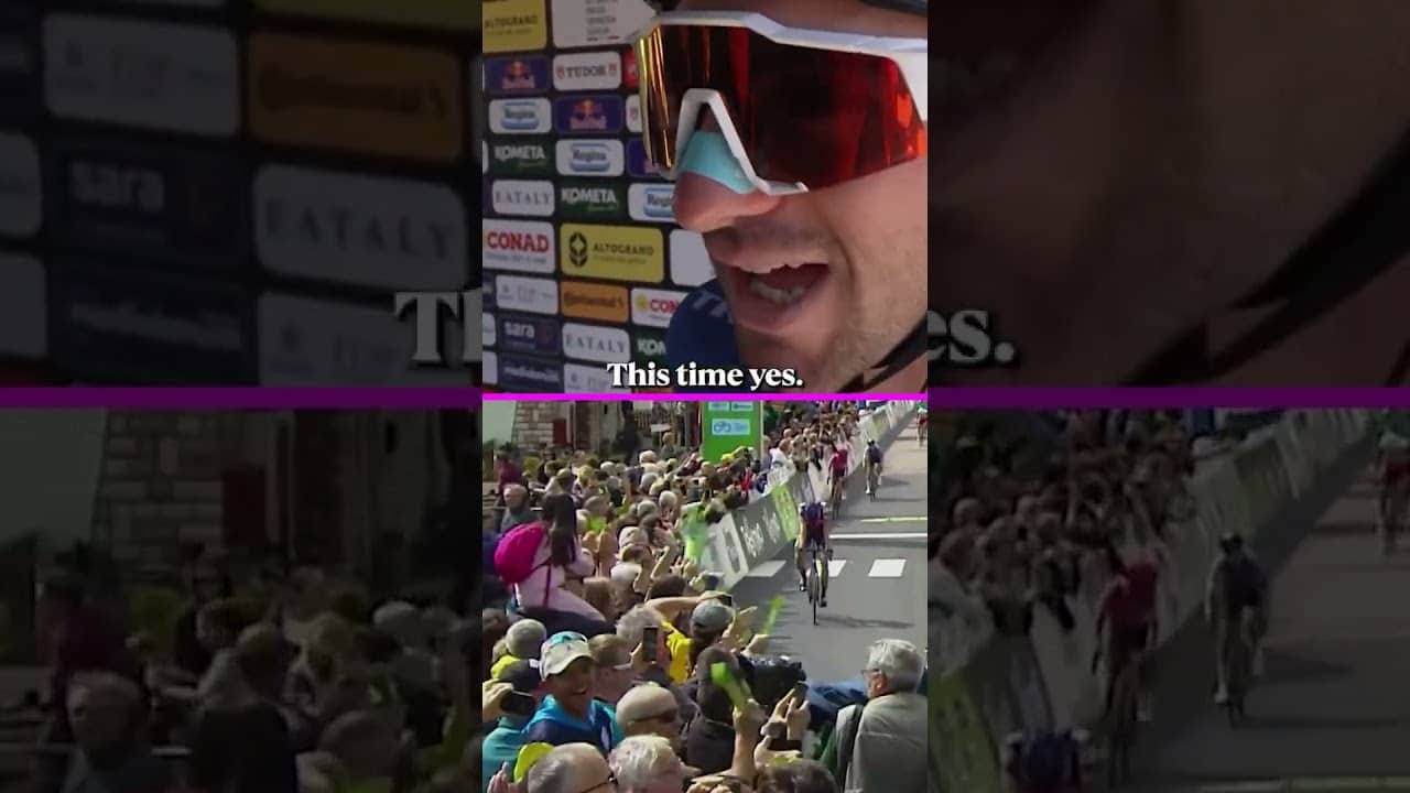 A fine isn’t going to stop Giulio Ciccone’s trademark celebration if he wins at the Giro d’Italia 😎💸