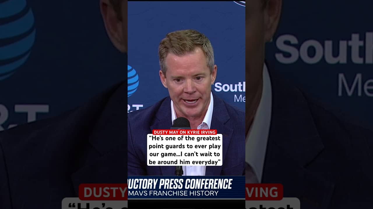 Dusty May has high praise for Kyrie Irving
